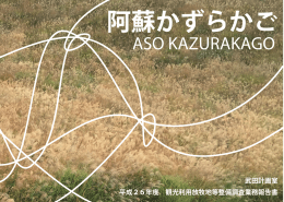 阿蘇の地域資源