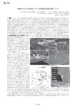 R2-01 常願寺川における可動式シャッター砂防堰堤の設置と運用について