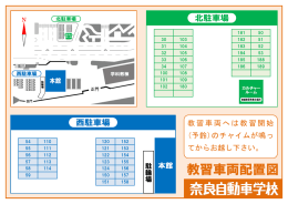 教習車配置図