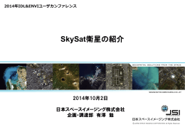 日本スペースイメージング株式会社様