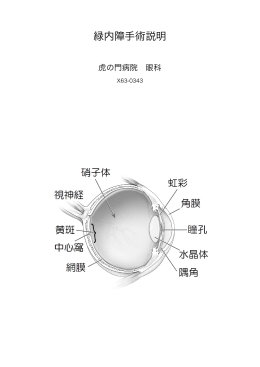 ダウンロード - 虎の門病院眼科