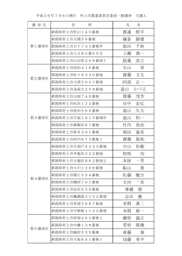渡邉 修平 鍋倉 靜雄 池田 千秋 工藤 壽一 稲葉 浩之 石山 章