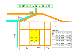 潟 南 宅 地 分 譲 地 案 内 図