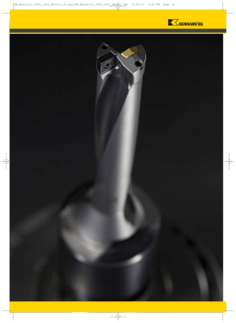 Kennametal ケナメタル製品総合カタログ &mdash; スローアウェイドリル