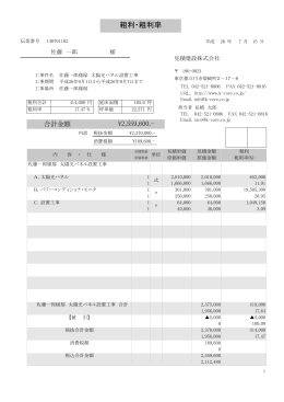 粗利・粗利率