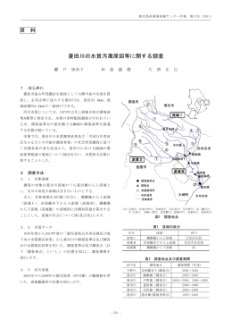 菱田川の水質汚濁原因等に関する調査（PDF：523KB）