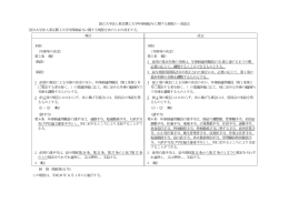 国立大学法人東京農工大学年俸制給与に関する規程の一部改正 国立