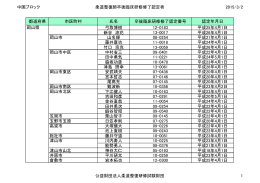 中国 - 公益財団法人 柔道整復研修試験財団