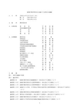 平成24年3月定例会会議録（PDF形式445キロバイト）