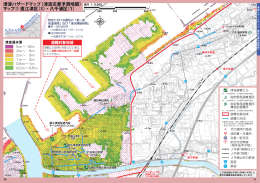 津波ハザードマップ（津波災害予測地図） マップ⑦ 直江津区（3）・八千浦