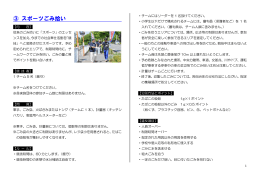 ルール - 笹川スポーツ財団