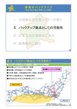 （2 バックアップ拠点としての可能性（6～9頁））（pdfファイル