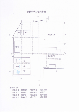 前漢時代の都長安城