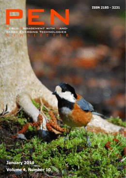 January 2014 Volume 4, Number 10