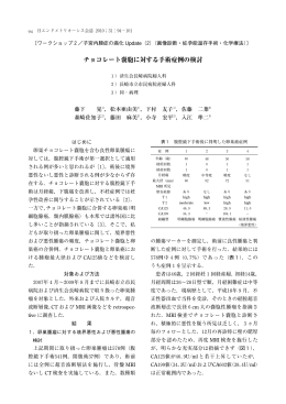 チョコレート嚢胞に対する手術症例の検討