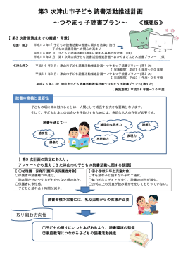 第3次つやまっ子読書プラン～概要版～ （PDF 100KB）
