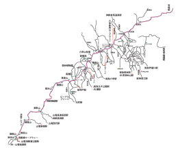 上野道 青谷道 大師道 六甲ケーブル 長峰山道 アイスロード 油コブシ道