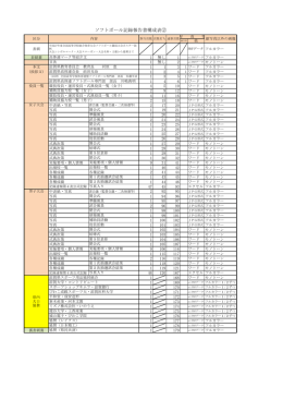 02-2 ソフトボール記録報告書構成表   （PDFファイル）