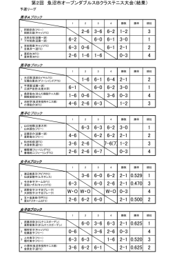 試合結果の詳細（PDFファイル）