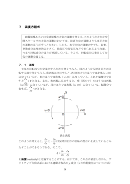 7 渦度方程式