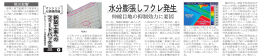 水分膨張しフクレ発生／伸縮目地の抑制効力に要因