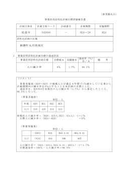 尾道市 342050 － H24～28 H24 御調町丸河南地区 人口減少率
