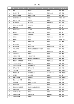 【社 員】 - 東京都発達障害支援協会