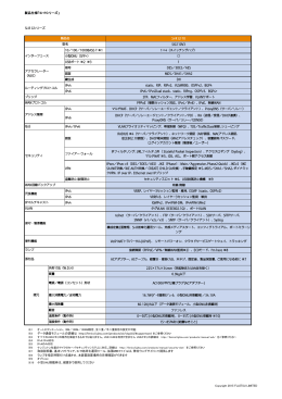 製品仕様「Si-R G110」 - ネットワーク