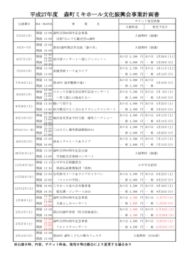 文化振興会事業計画書27(案).