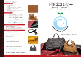 （4ページ）PDF - 日本皮革技術協会