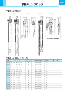 056-手動チェンブロック