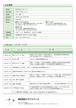 株式会社クラフトワーク