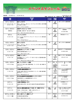 楽フェス2015 東京デンタルショー2015 ブレフェス
