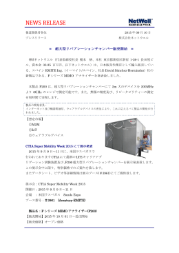 PDFファイル - 株式会社ネットウエル