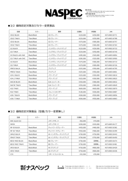 Primare 価格表