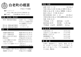 町政概要(H27)