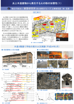 炎上木造建物から発生する火の粉の加害性（1）