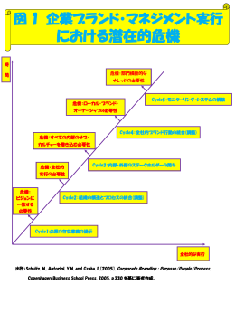 企業ブランド・マネジメント実行における潜在的危機