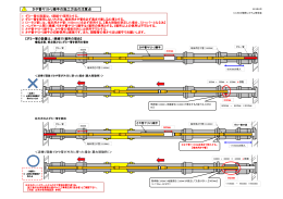 さや管ヤリトリ継手注意事項