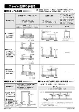 チャイム配線の手引き