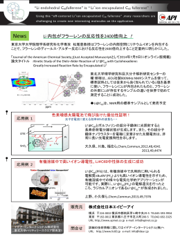 Li原子内包フラーレン - 株式会社日本エイピーアイ NIPPON API