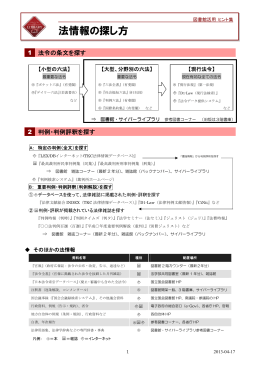 法情報の探し方