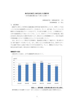 株式会社東芝と株式会社日立製作所