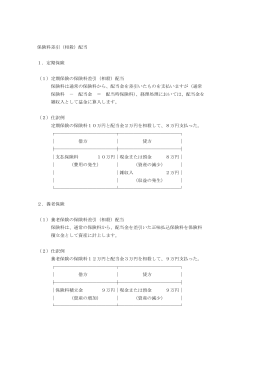 保険料差引（相殺）