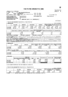 平成27年3月期 決算短信〔IFRS〕（連結）