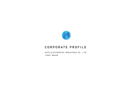 CORPORATE PROFILE