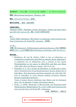 カワムラヒメウズムシ（新称）（PDF：85KB）