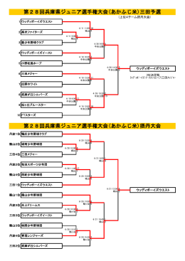 第28回兵庫県ジュニア選手権大会
