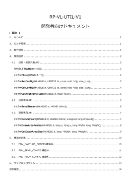 RP-VL-UTIL 開発者向けドキュメント