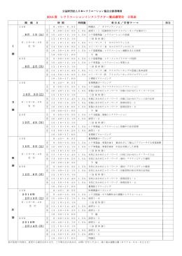 2015年度日程はこちら